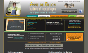 Huîtres Anne de Belon