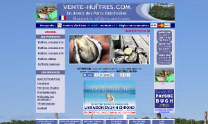Vente Huitres